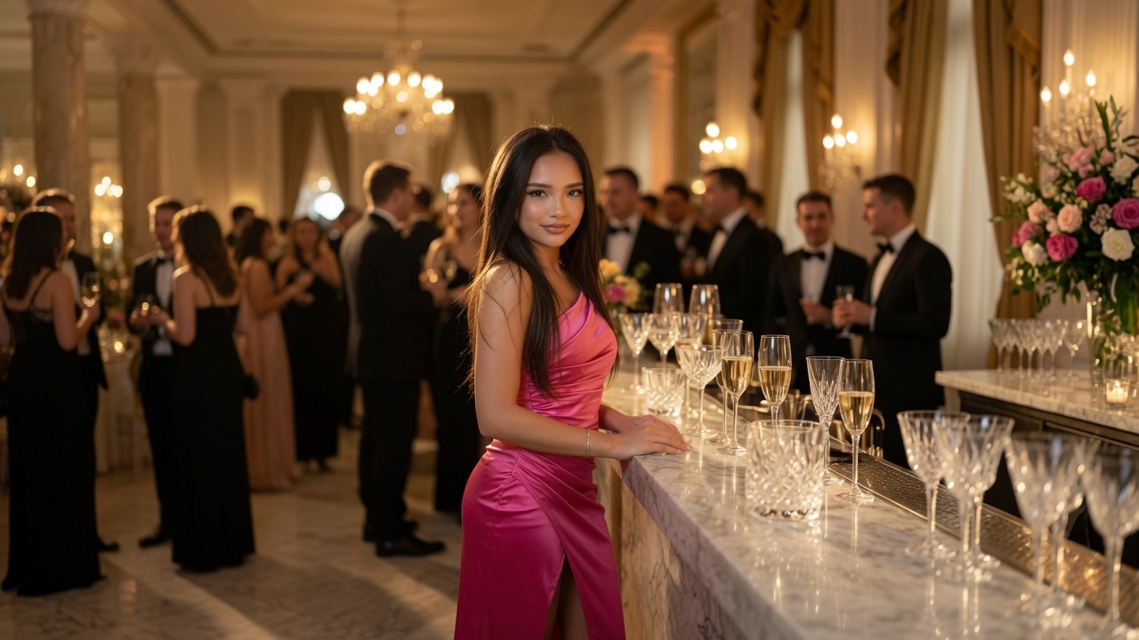 Aliza at the fundraiser