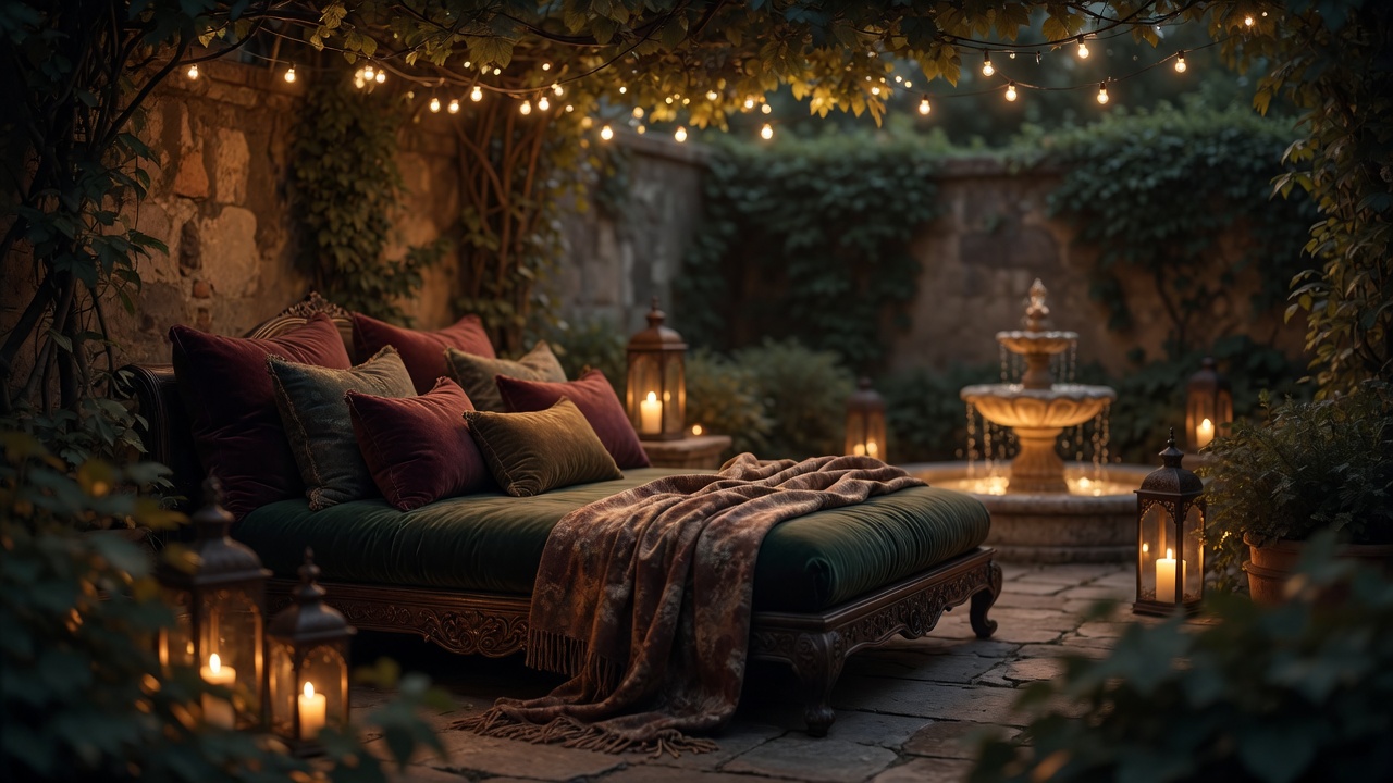 In the garden
