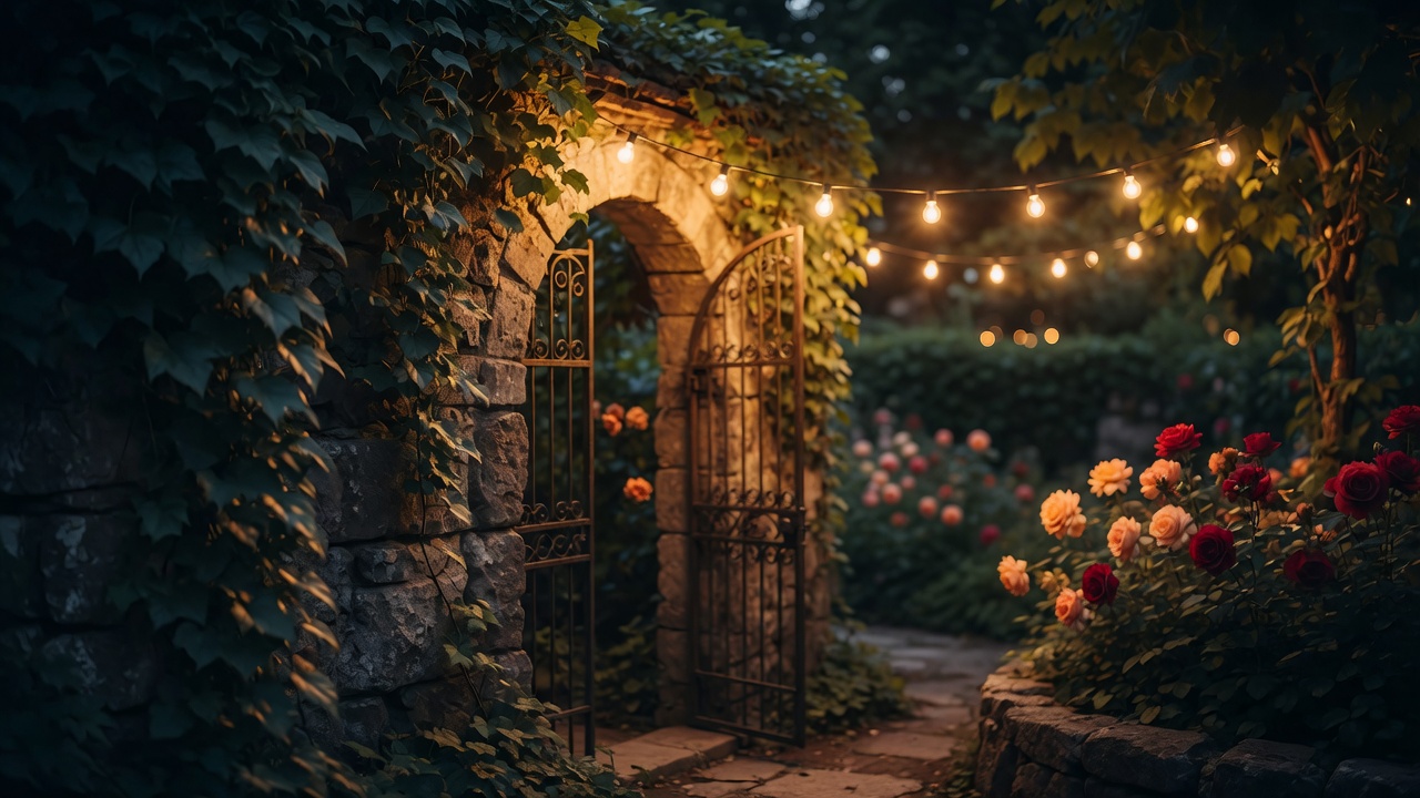 The secret garden entrance